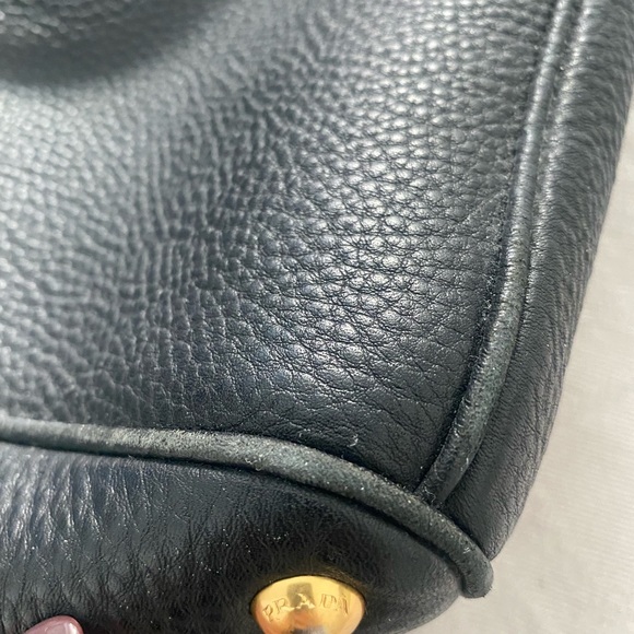 Prada Authentic Leather Bag in Black - Picture 10 of 13